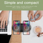 Wireless Charger Dual Mobile Phone Charger - Image 6