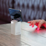 LEING FST Virtual Laser Keyboard Bluetooth Wireless Projector Phone Keyboard For Computer Pad Laptop With Mouse Function - Image 8