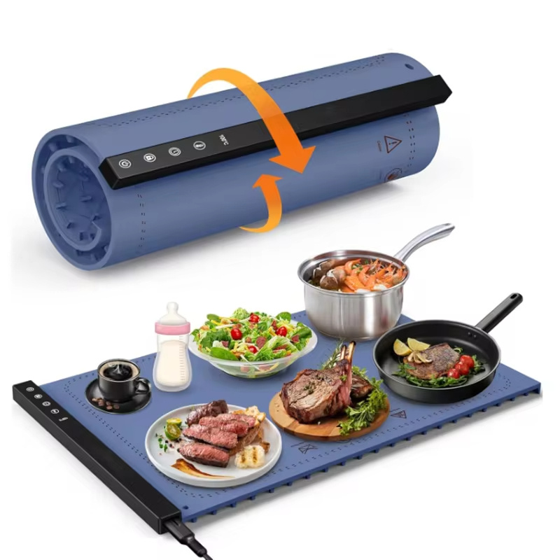 8be54dd1-38d3-4e5d-b73d-dfd1d44ff681.jpg Kitchen Gadget Electric Warming Tray Hot-sale Graphene Vegetable Heating Hot Cutting Board Household Multi-functional Thermal Insulation - Image 1