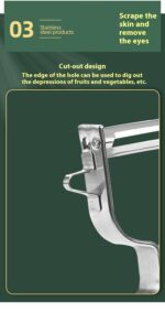 Simple And Portable Home Kitchen Fruit Peeler - Image 7
